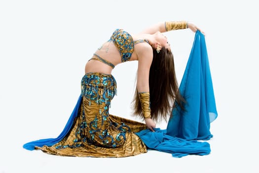beautiful belly dancer performer