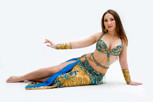 beautiful belly dancer performer