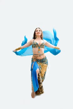 beautiful belly dancer performer