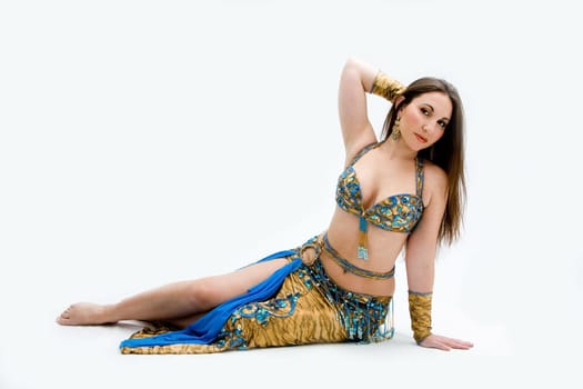 beautiful belly dancer performer