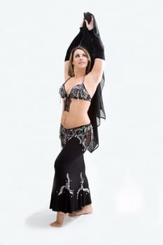 beautiful belly dancer performer