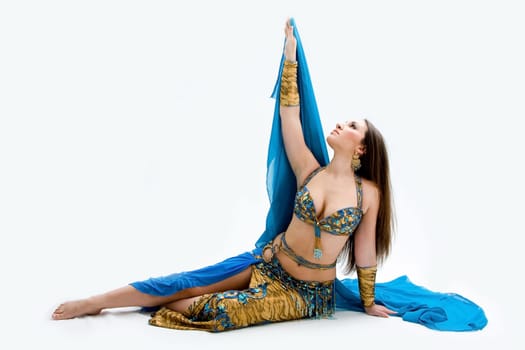 beautiful belly dancer performer