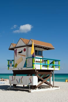Lifeguard tower lifeguard hut
