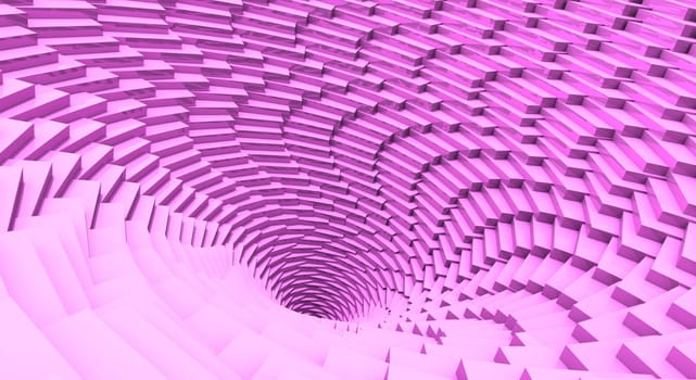 3D - Background - Pink Rotation 03