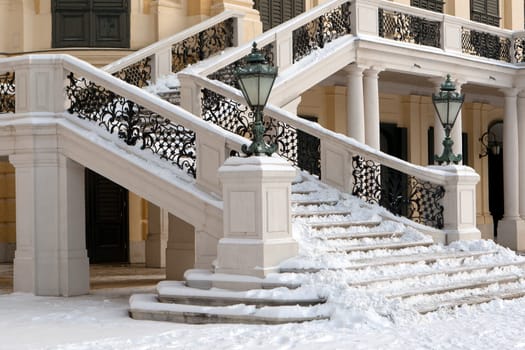 Staircase Schönbrunn Palace