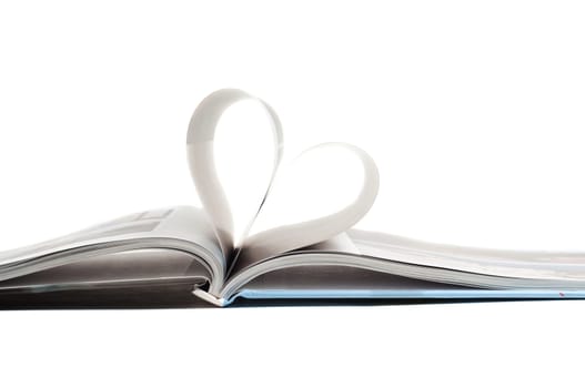 Heart in book