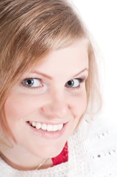 Portrait of beautiful woman