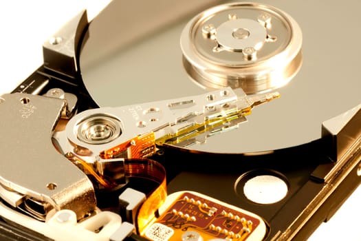 inside a computer harddisk