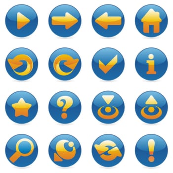 isolated internet icons