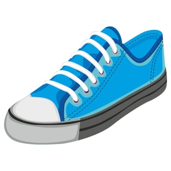 illustration of isolated shoes