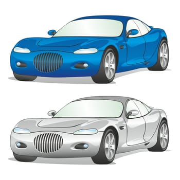 isolated car