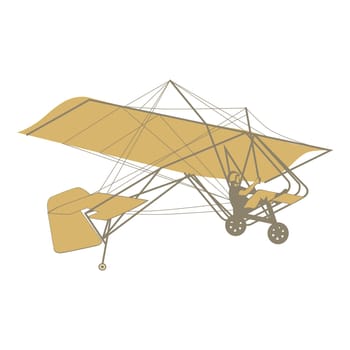 illustration of isolated glider