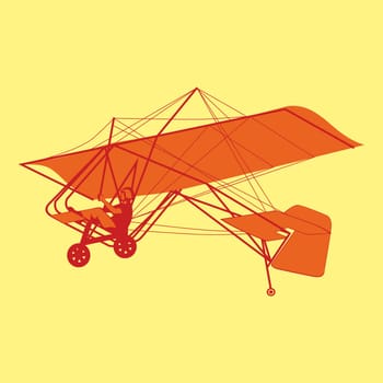 illustration of isolated glider
