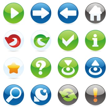 isolated internet icons