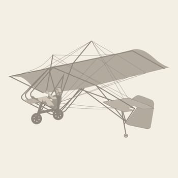 illustration of isolated glider