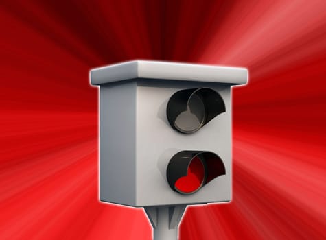 Attention - speed cameras in sight - red 02