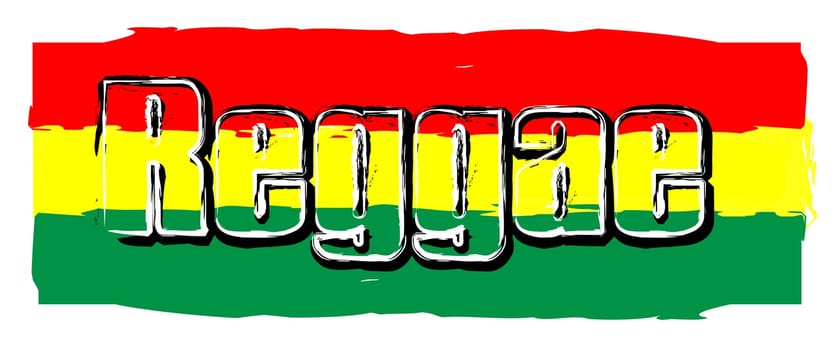 Red Yellow Green - Reggae Party Flag