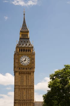 Big Ben Tower Clock London Landmark