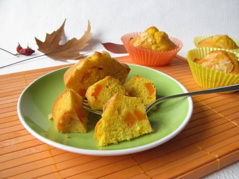 Homemade pumpkin pie