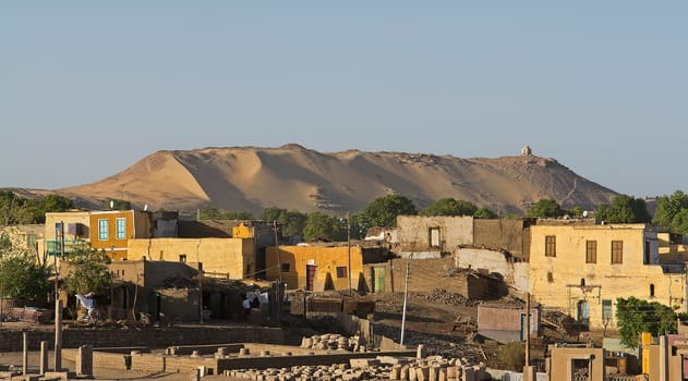 Elephantine Island near Aswan in Egypt