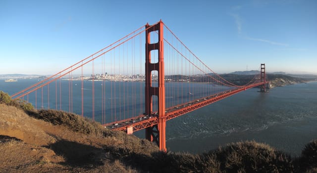 Golden Gate Bridge and San Francisco
