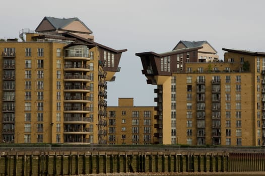 Residential House Boat Architecture London Shore