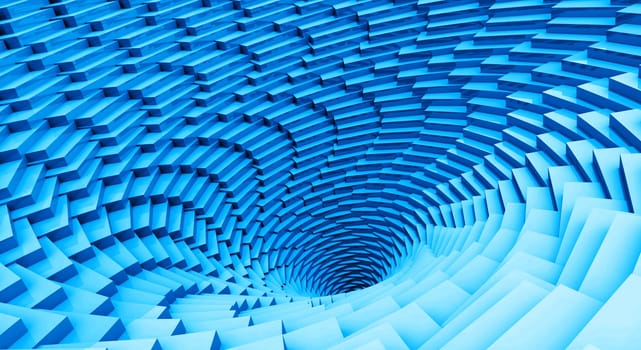 3D - Background - Blue Rotation 01