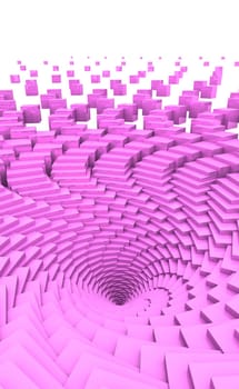 3D - Background - Pink Particles 02