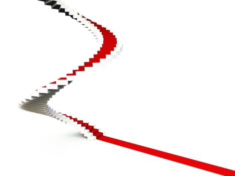 Red Carpet - Staircase of Success 07