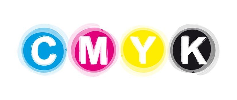 C M Y K Letters - Colour Series 23