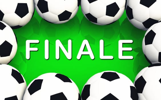 Football Concept - We are in the final
