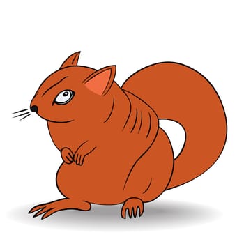 angry squirrel