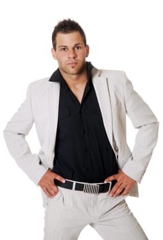 Satisfied businessman