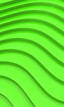 Modern Green Waves Background