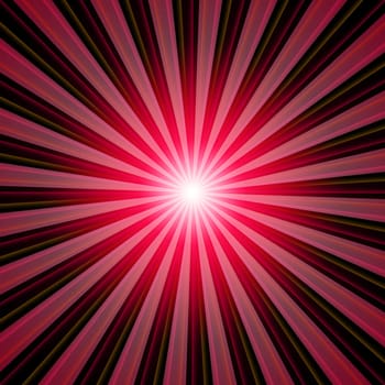 Background - Rays of Light Red Black