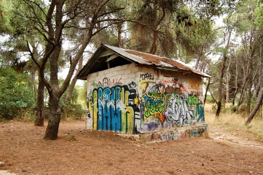 small hut