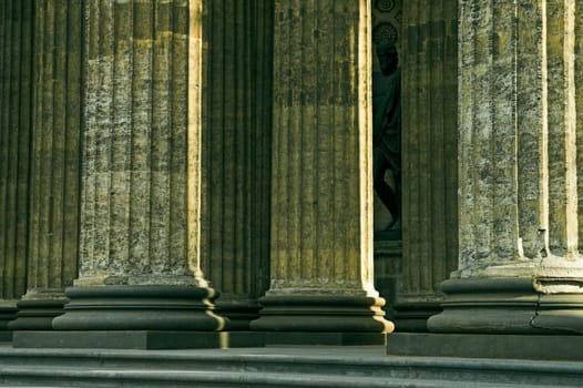 Columns and Sculpture