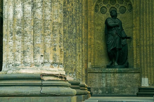 Columns and Sculpture