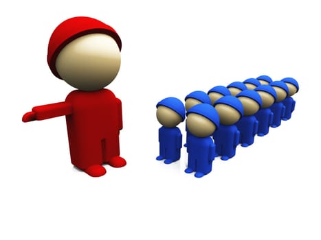 Die Truppe Blau Rot 10