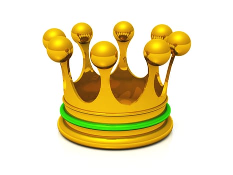 Crown Gold Green