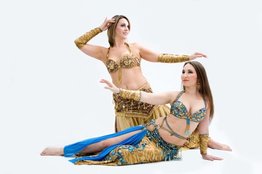 beautiful belly dancer performer face