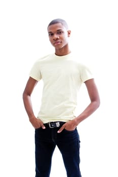 African man