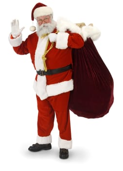 Santa and Christmas gifts