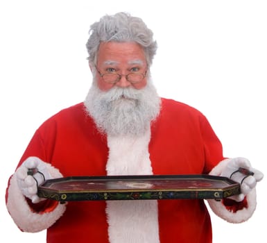 Santa and Christmas Tree