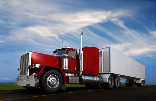 Big 18 wheeler