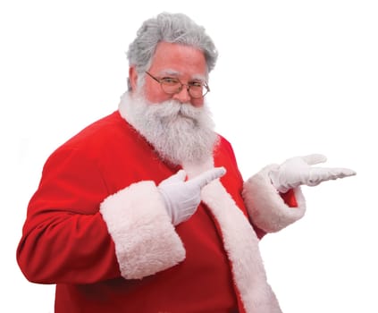 Santa and Christmas Tree