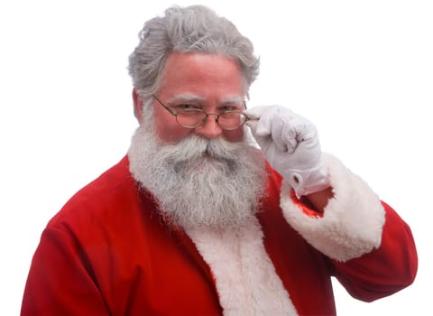 Santa and Christmas Tree