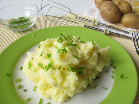 Homemade mashed potatoes