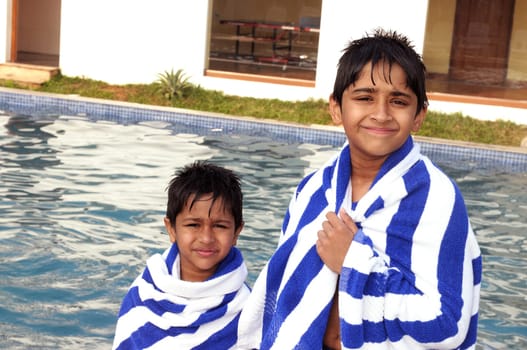 At the Pool