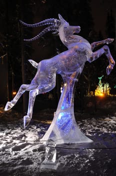 Chasing the Wind Ice Sculpture